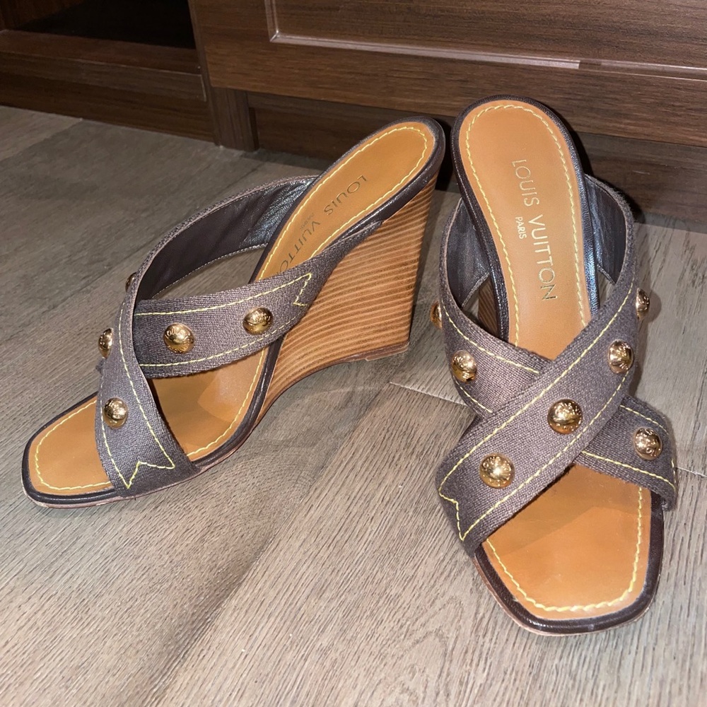 Louis Vuitton wedges - Picture 2 of 8